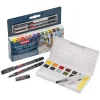 Line & Wash Paint Pan Set 12 halvkoppar