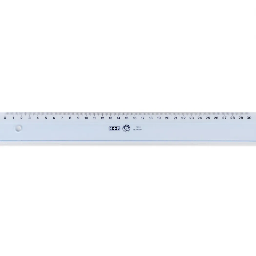 Linjal plast 30 cm