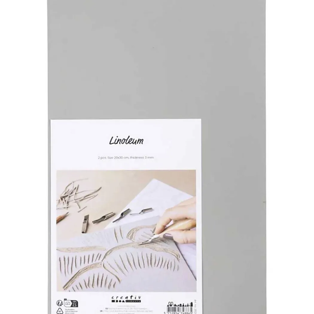 Linoleumplatta 20x30 cm 2-pack
