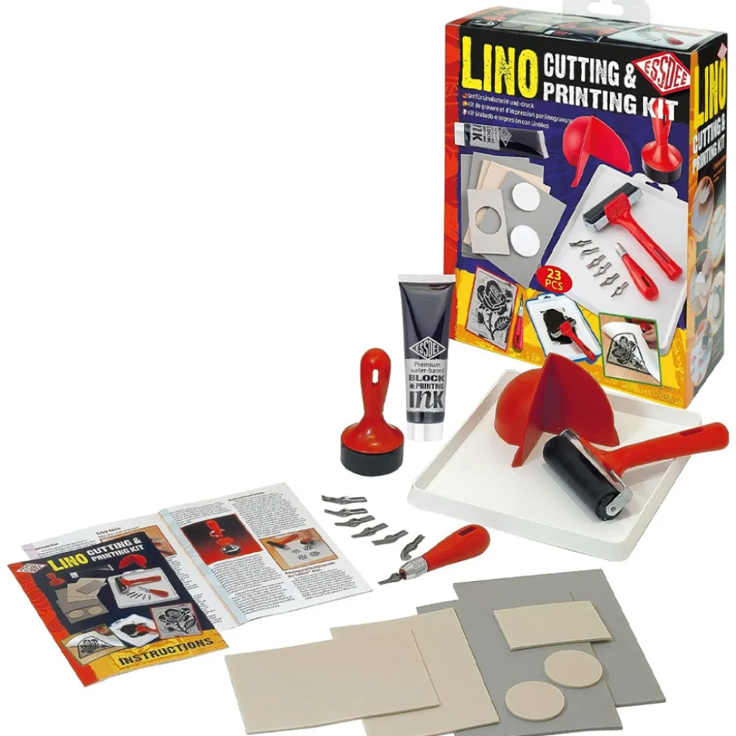 Linoleumset Startkit 23 delar