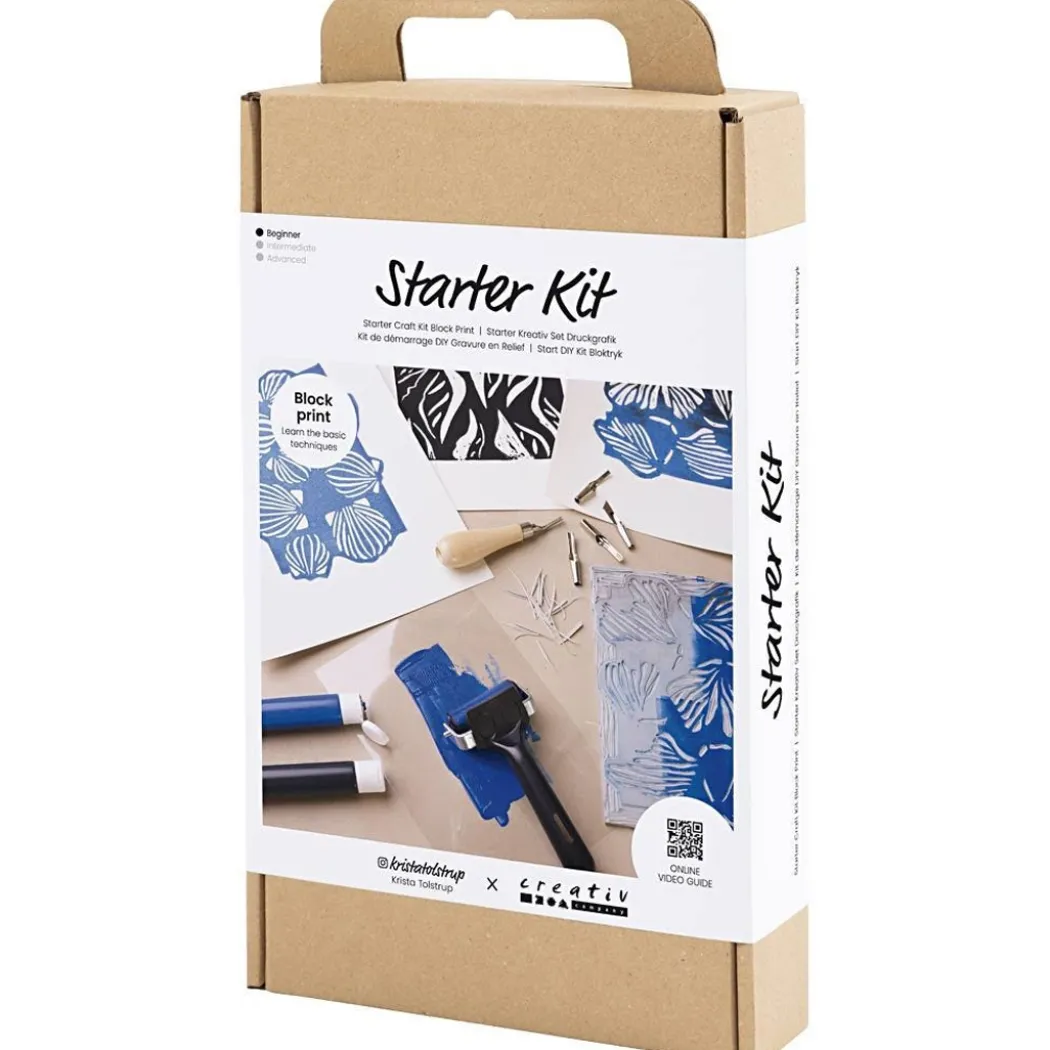Linoleumset Startkit 12 delar