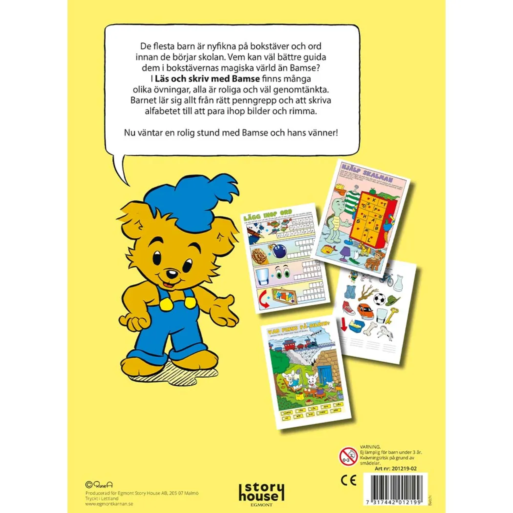 Läs & Skriv med Bamse