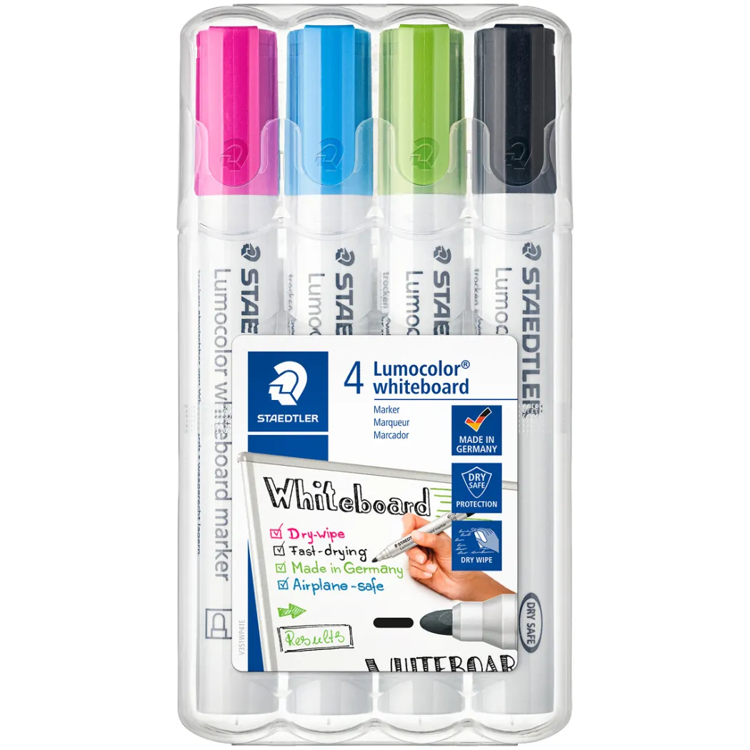 Lumocolor Whiteboard marker 4-pack 2 mm