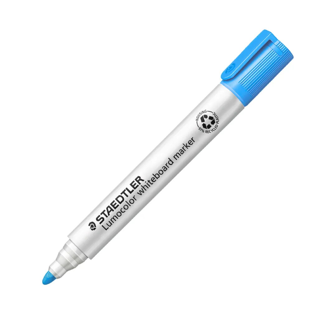 Lumocolor Whiteboard marker 2 mm ljusblå