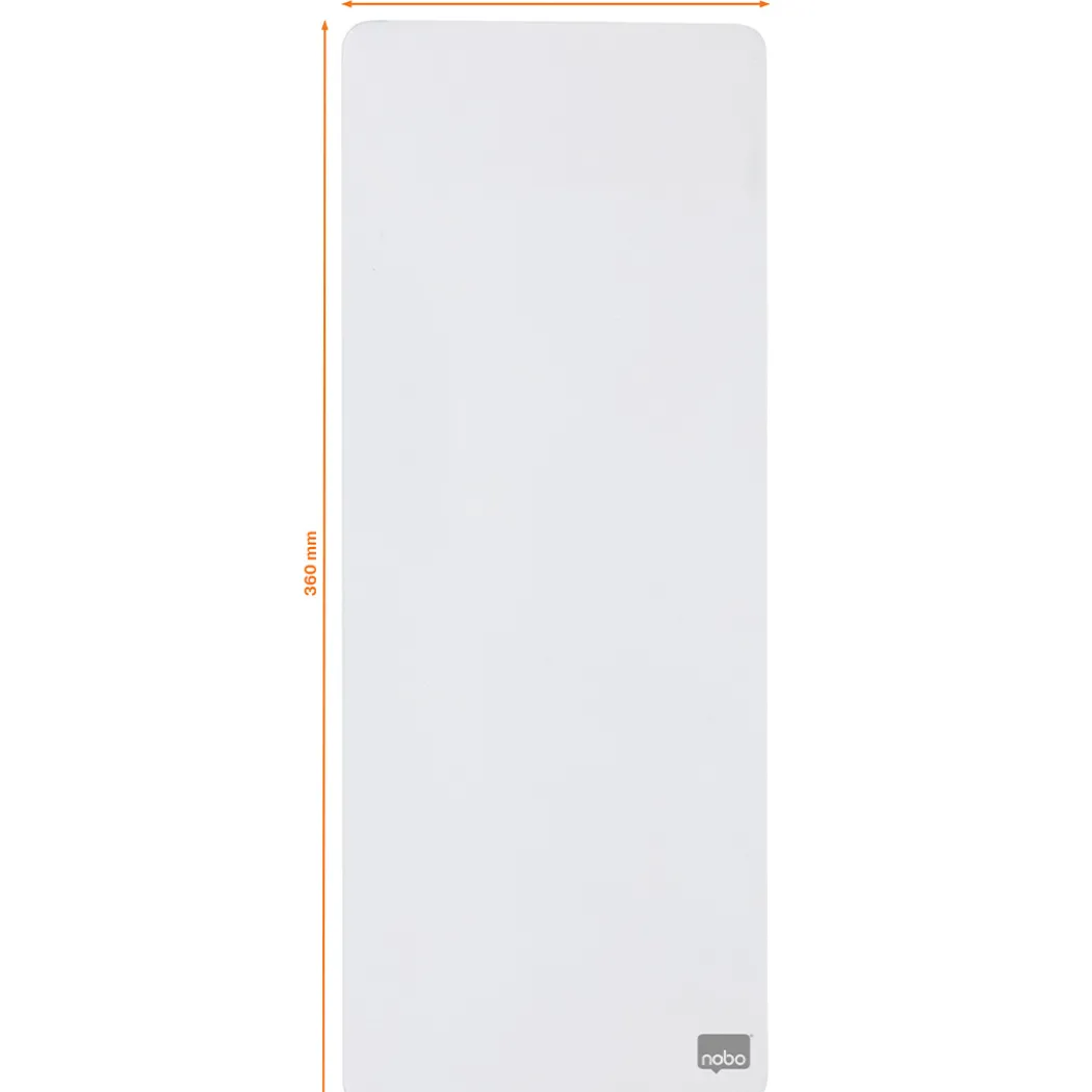 Magnetisk whiteboard Mini 14x36 cm Vit