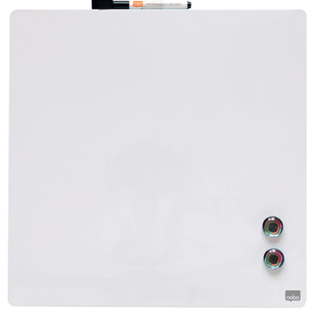 Magnetisk whiteboard Mini 36x36 cm Vit