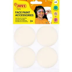 Makeupsvamp till ansiktsfärg 4-pack