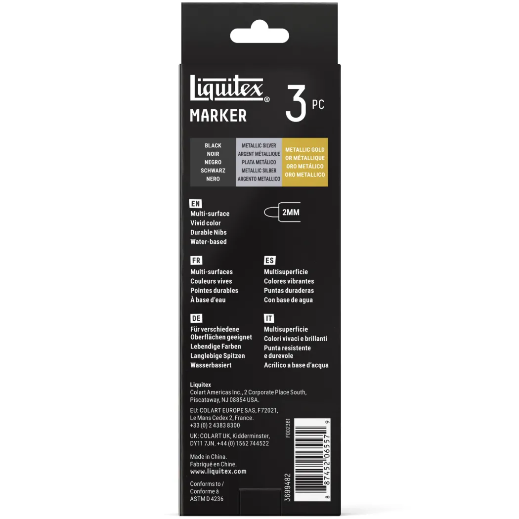 Marker Accent 3-set
