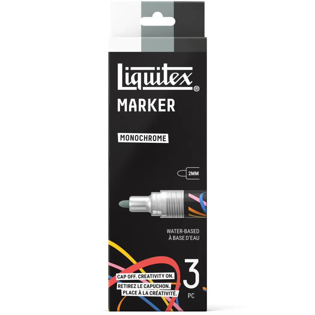 Marker Monochrome 3-set