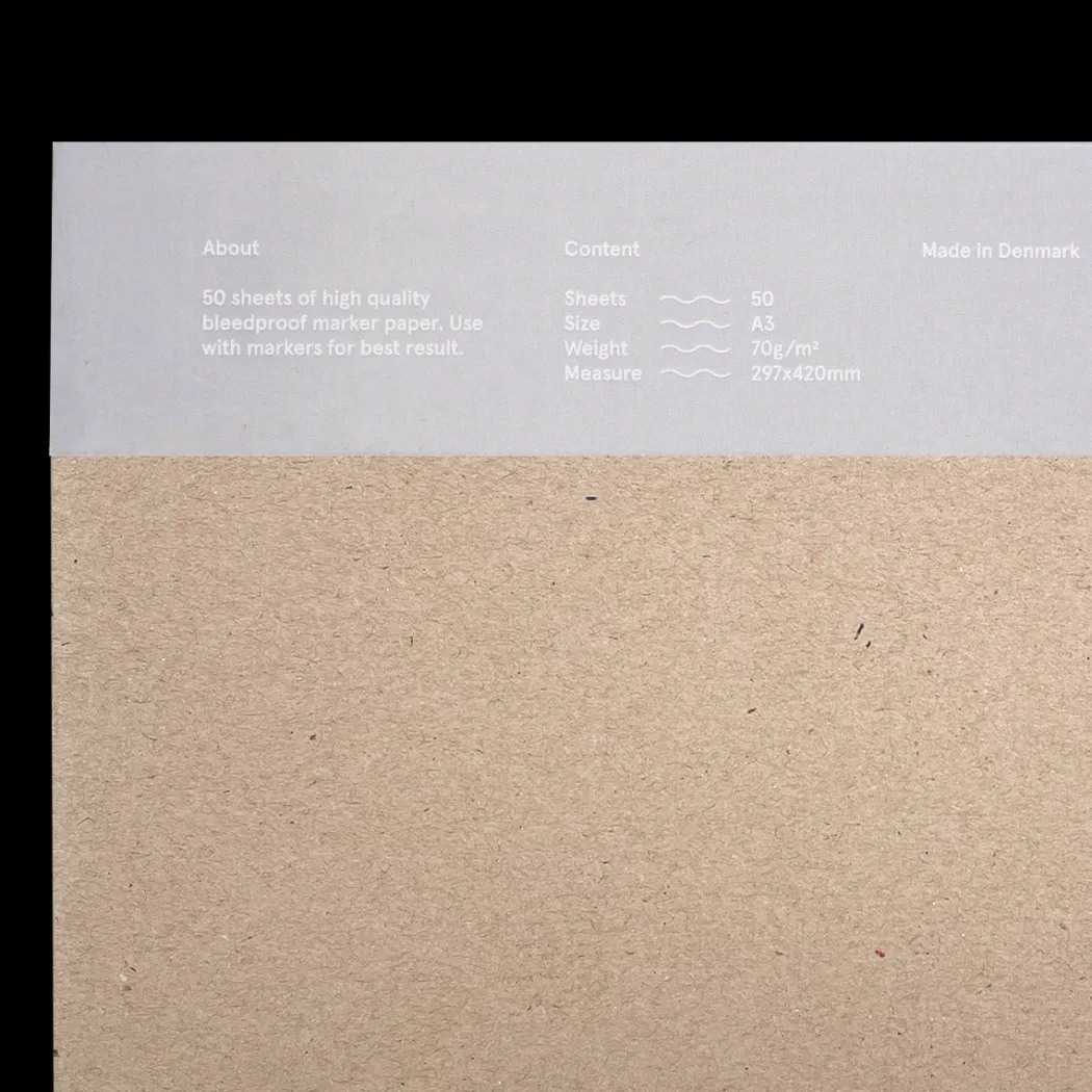Marker pad A3 70g