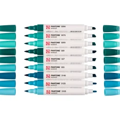 Marker 9-set Blue Green