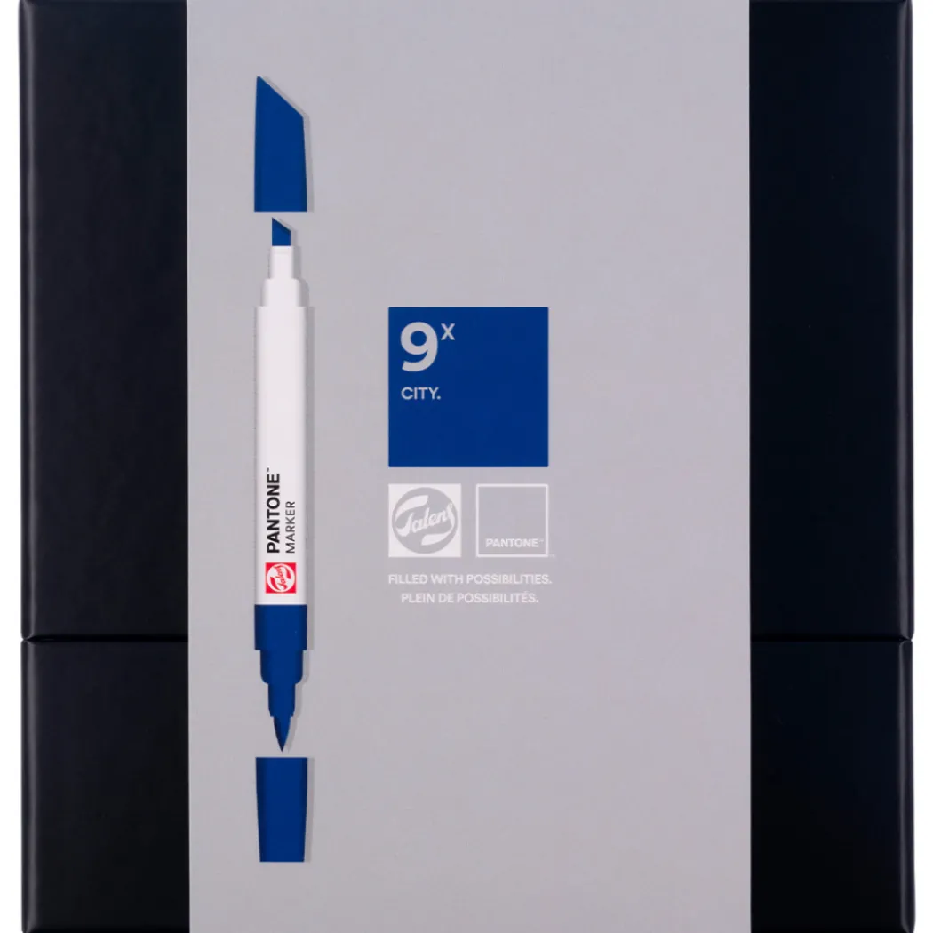 Marker 9-set City