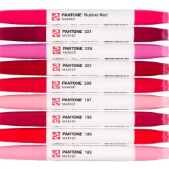 Marker 9-set Cool Red