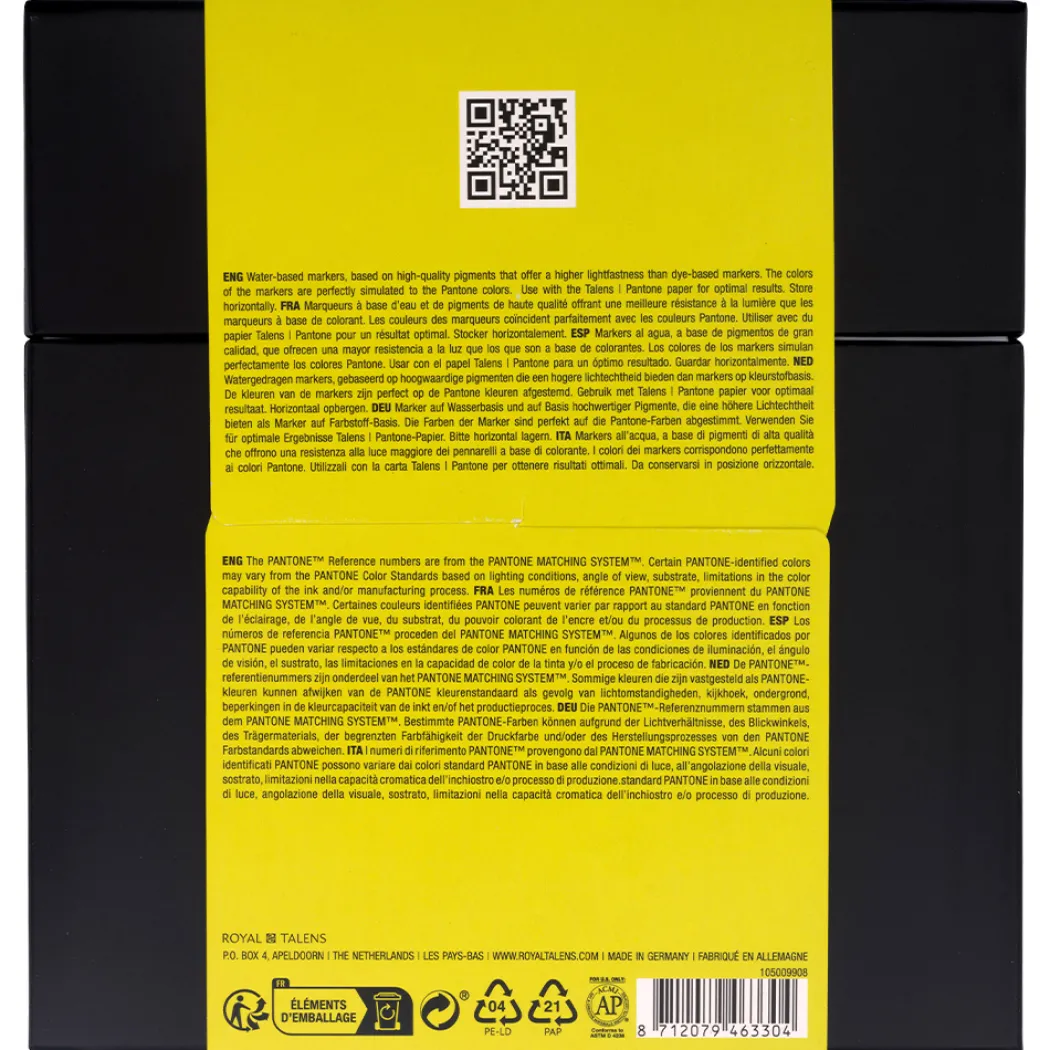 Marker 9-set Green Yellow