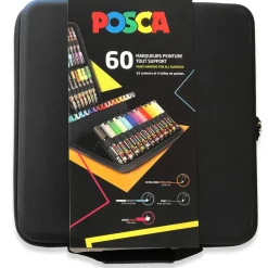 Marker 60-set Rubbercase