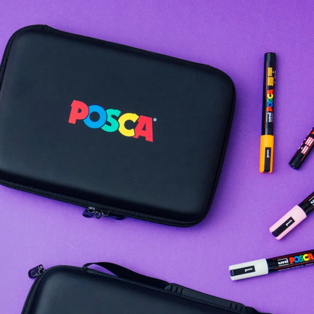 Marker 24-set Rubbercase