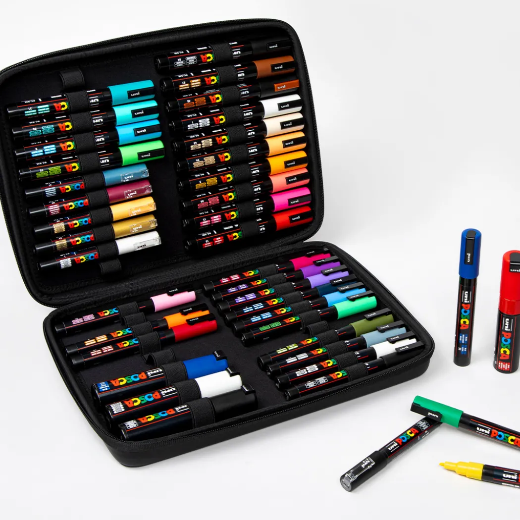 Marker 40-set Rubbercase