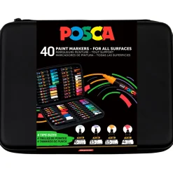 Marker 40-set Rubbercase