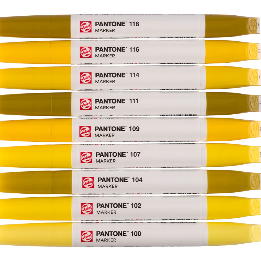 Marker 9-set Yellow