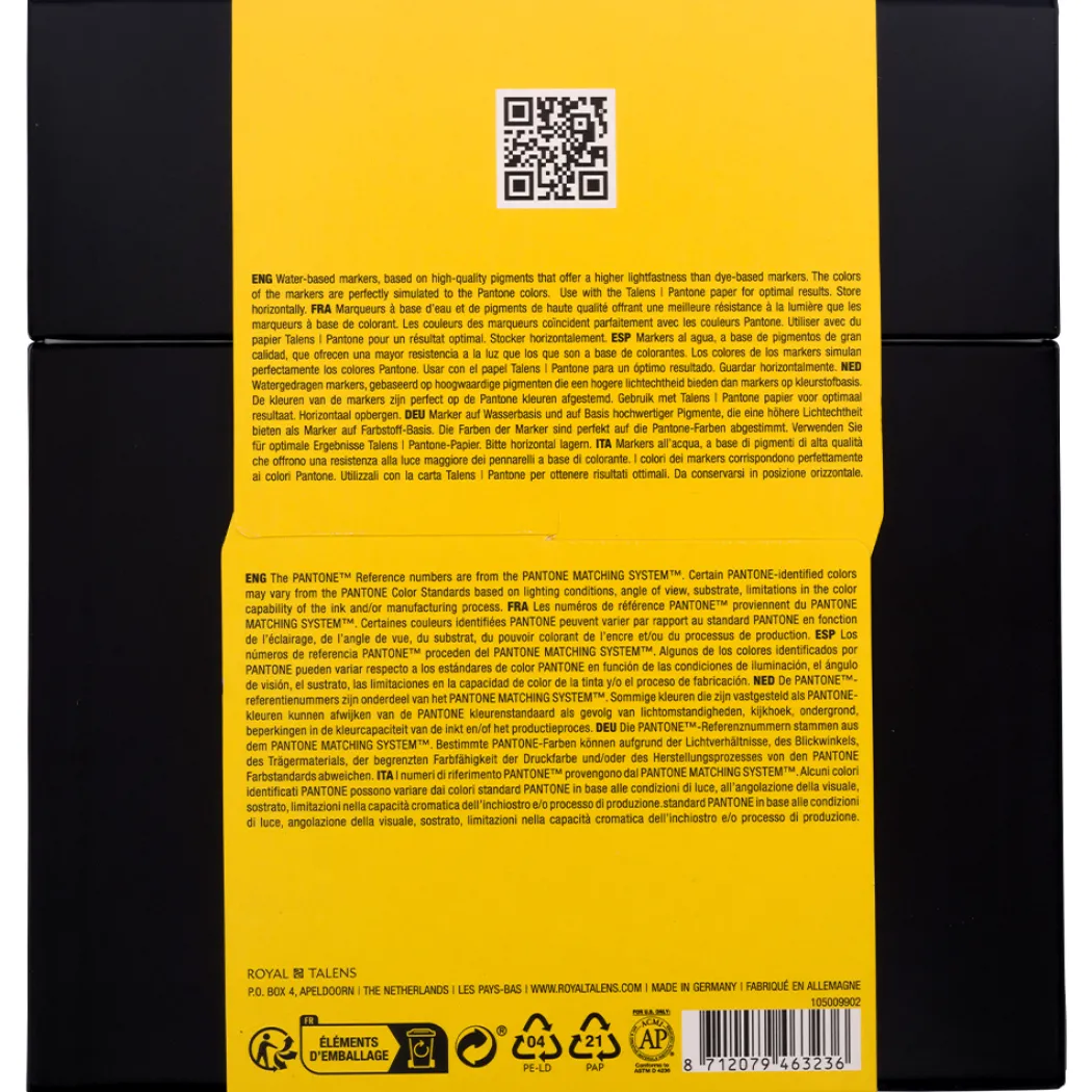 Marker 9-set Yellow