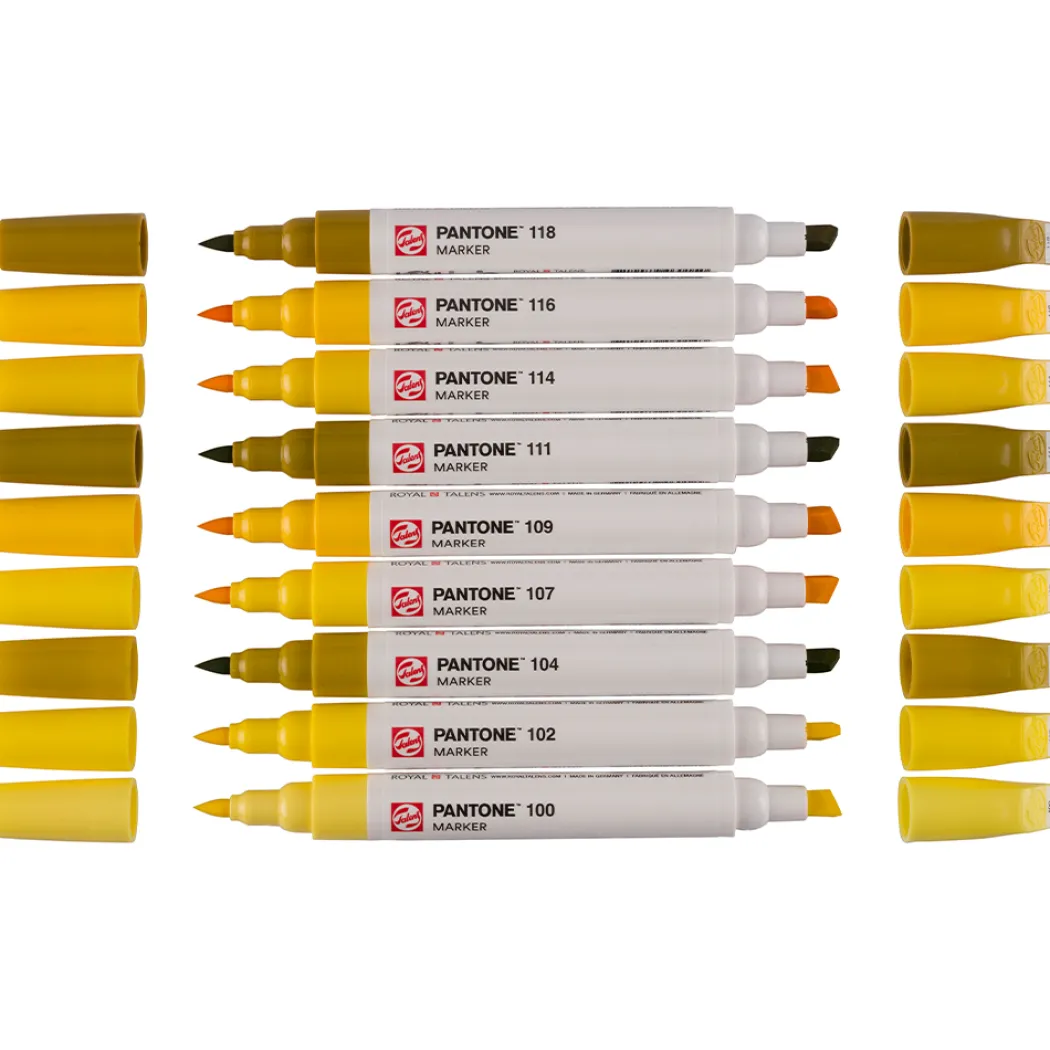 Marker 9-set Yellow