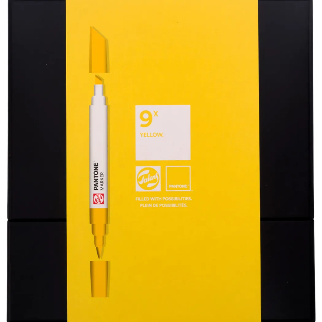 Marker 9-set Yellow