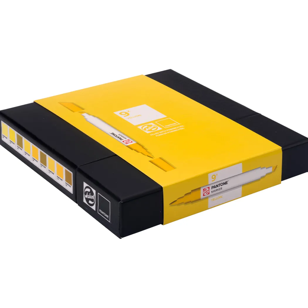 Marker 9-set Yellow