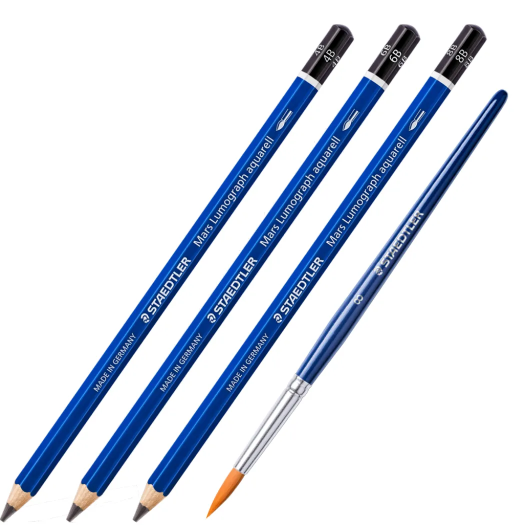 Mars Lumograph Aqua 5-pack