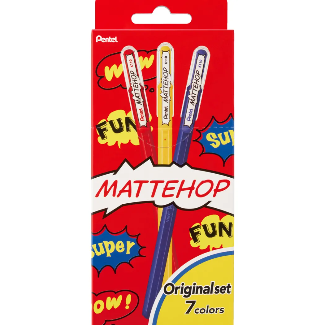 Mattehop Gelpenna Original Colours 7-pack