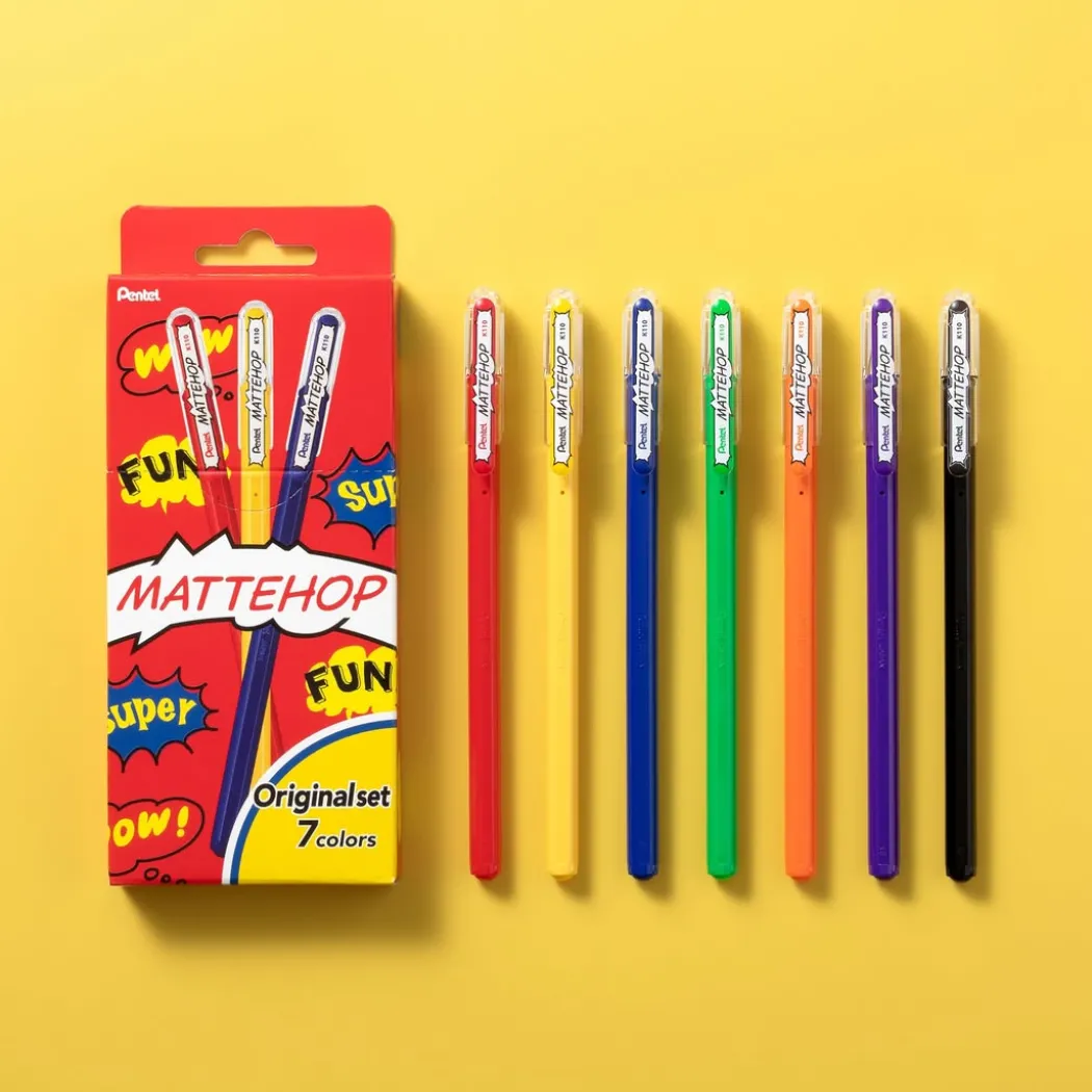 Mattehop Gelpenna Original Colours 7-pack