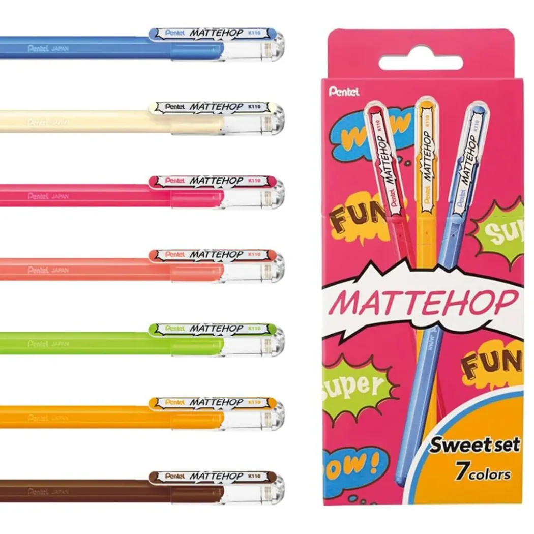 Mattehop Gelpenna Sweet Colours 7-pack