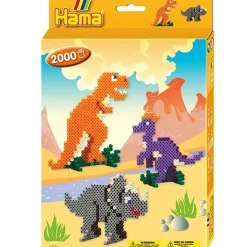Midi Pärlor Dinosaurier 2000 st