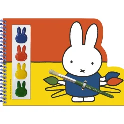 Miffy Paint Book Färger + Pensel
