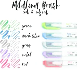 Mildliner Brush 5-pack Cool & Refined