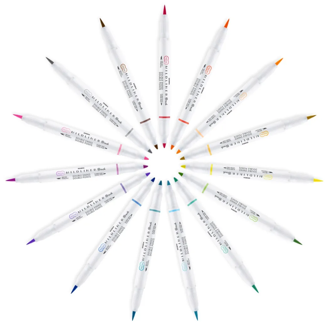 Mildliner Brush Pen