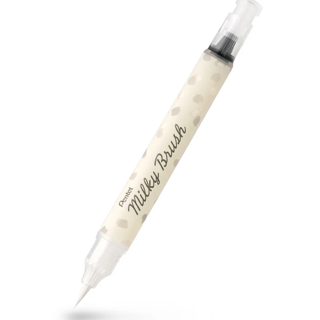 Milky Brush White