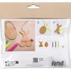 Mini DIY Kit Dekoration Ägg & Kanin