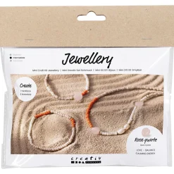 Mini DIY-kit Smycken Rosenkvarts