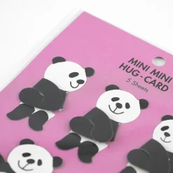 Mini-kort Panda 5-pack