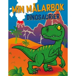 Min målarbok Dinosaurier