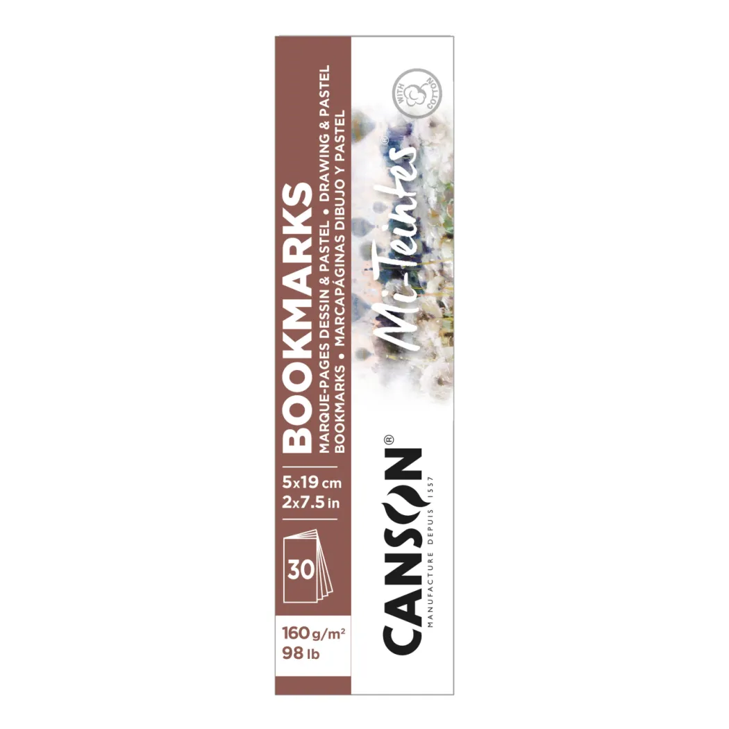 Mi-Teintes Bookmarks 30-pack