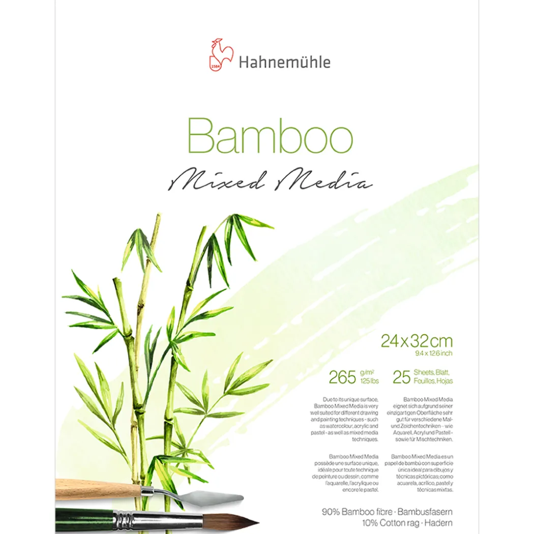 Mixed Media Bamboo 265g 24x32 cm