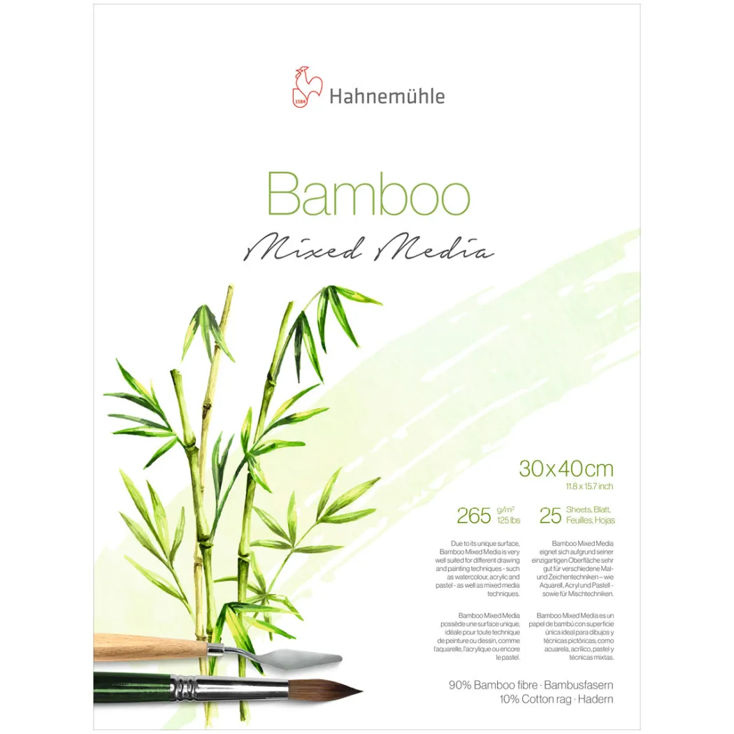 Mixed Media Bamboo 265g 30x40 cm