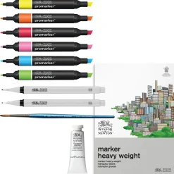 Mixed Media Illustration 11-set