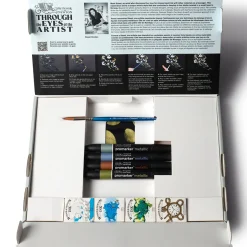 Mixed Media Metallic 10-set