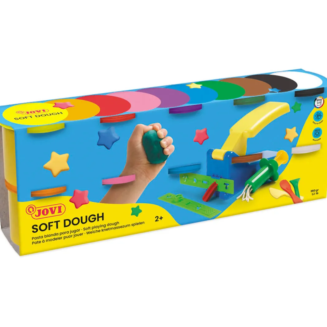 Mjuk leklera 10x110g (2 år+)