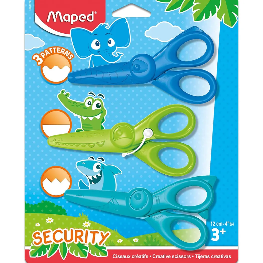 Mönstersax Kidicraft 12cm 3-pack (3 år+)