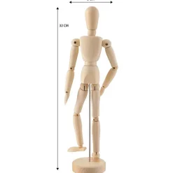 Modellfigur Manikin 30cm
