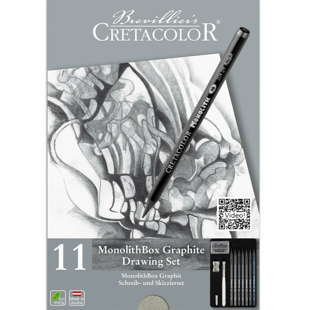 Monolith Box grafit-set