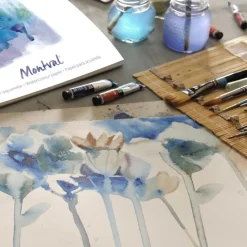 Montval Akvarellblock A6 CP 300g